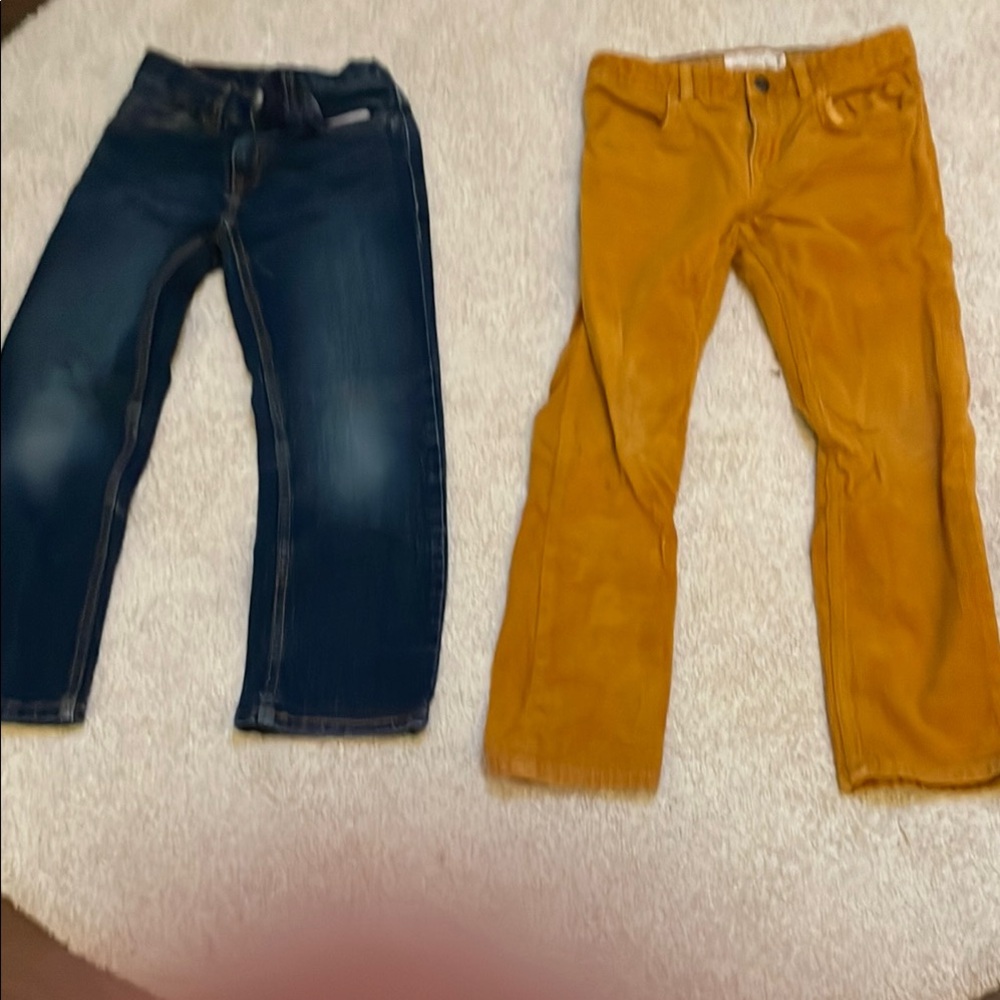 Stylish Kids Bottoms in Blue and Yellow